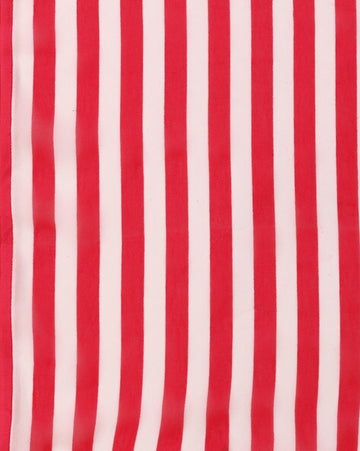 Red and White Strips Theme Printed Gift Wrapping Paper (Pack of 10)