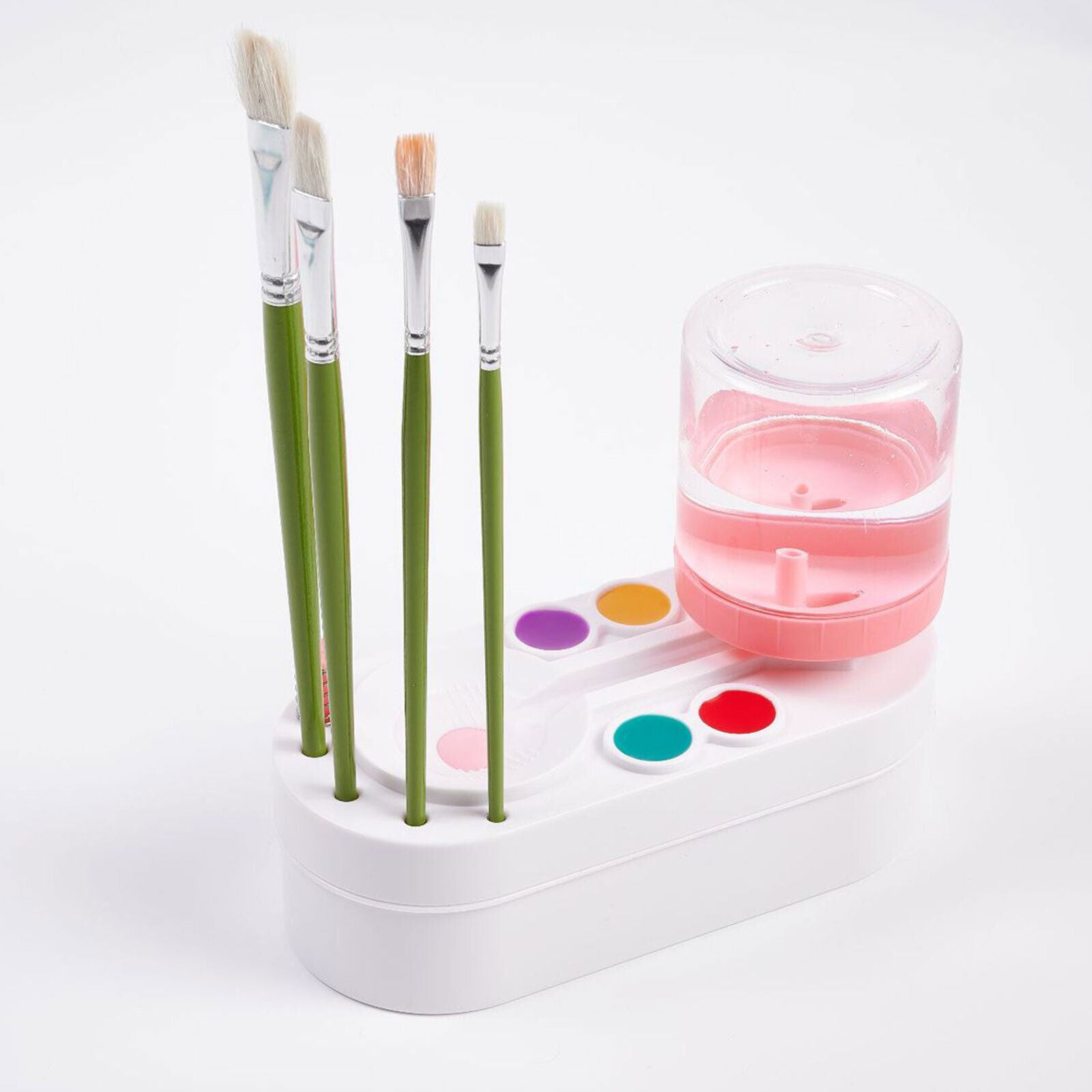 Paint Brush Cleaner with Colour Palette