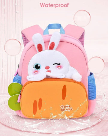 Rabbit Carrot Design Backpack for Kindergarten kids