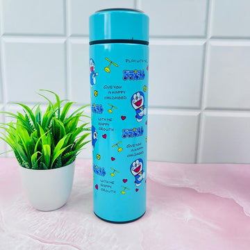 500ml Doremon Themed Without Temperature Bottle for Kids(Without Box)