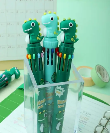 Dinosaur Multi Color Pen