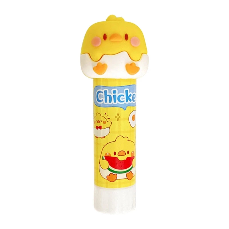 chicken design glue stick