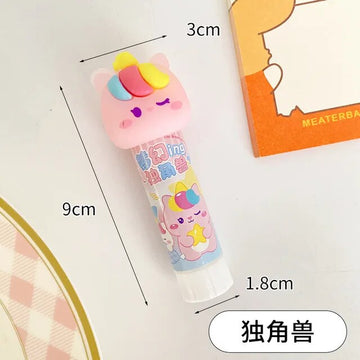 Unicorn Theme Glue Stick for Kids