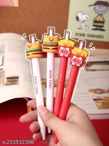 Foodie Fun: Savor Your Writing with our Fast Food Mechanical PenPencil (Pack of 2)