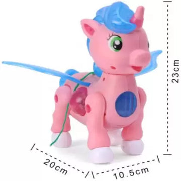 Enchanting Unicorn Musical Walking Toy: A Magical Adventure for Girls