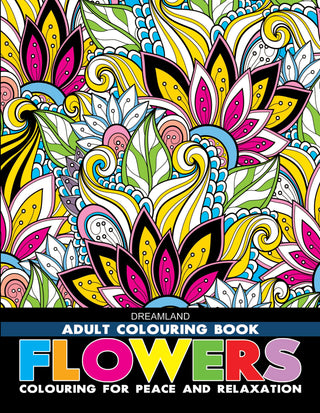 Flowers β Colouring Book for Adults
