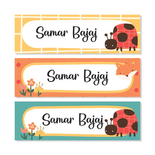 Waterproof Name Labels - Happy Spots - Pack of 90 labels - (PREPAID ONLY)