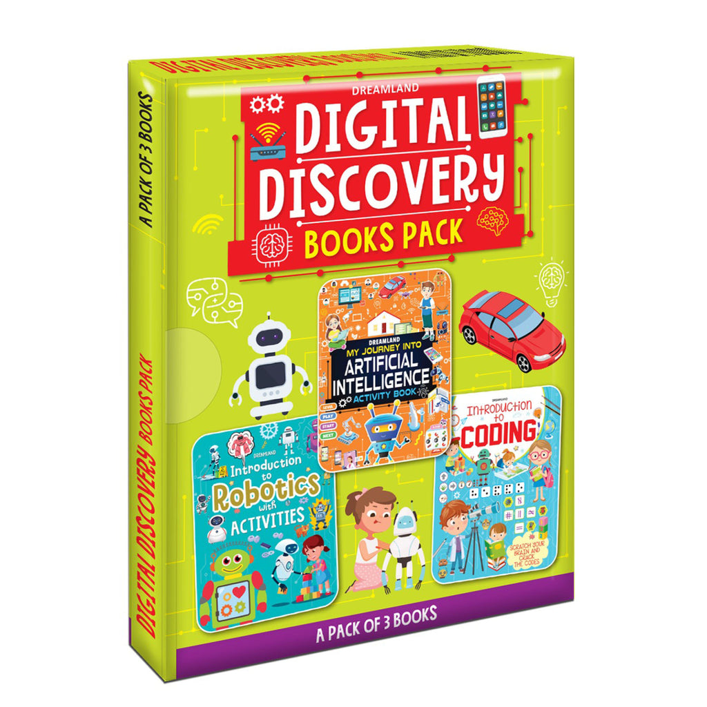 Digital Discovery Books Pack-A Set of 3 Books - Artificial Intelligenc ...