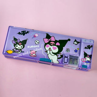 Cute Kuromi Design Compass Box for kids