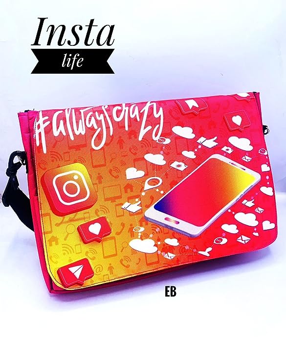 Laptop Bag with Four Front Pockets Stylish Organized and Durable I