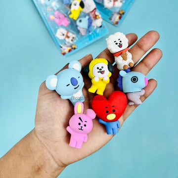 BTS Animal-Shaped Erasers: Cute, Functional, and Collectible
