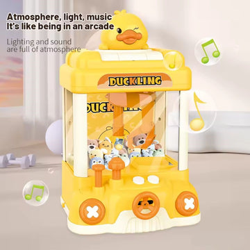 Kid-Friendly Duck Design Claw Machine with Music