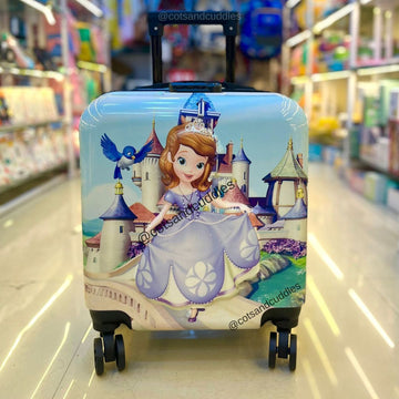 Secure and Stylish: Kids Trolley Bag with Password Lock - Keep Their Belongings Safe