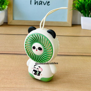 Cute Panda Design Handheld Mini Fan for Kids