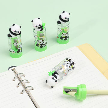 Whimsical Panda Pencil Sharpener
