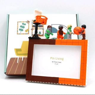 DIY Building Block Photo Frame (Basketball)