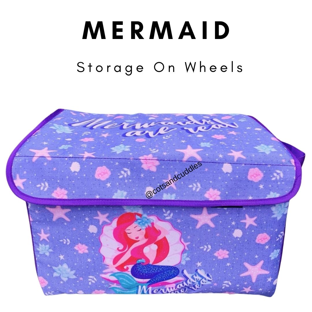 Mermaid storage tote deals