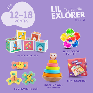 LIL Explorer Toy Bundle (12-18 Months) | Set 3