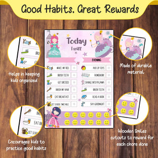 Daily Responsibility Chart Princess palace (Dispatch in 5-6 Days)