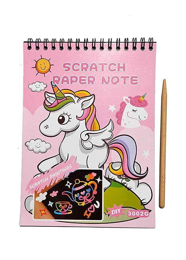 Unicorn Scratchbook