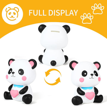 Panda Design Piggy Bank for Kids