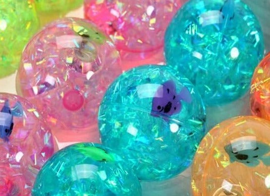 Bouncing Water Balls, for Kids and Adult ( Random Colour )