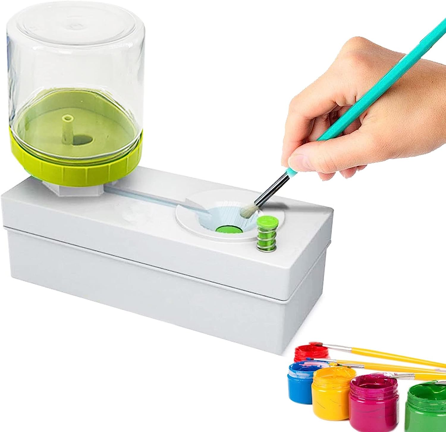 Multifunctional Paint Brush Cleaner with Fresh Water Cycle