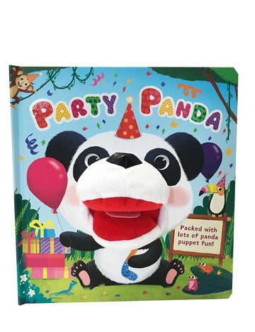 Party Panda Hand Puppet Board book