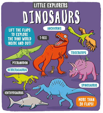 Little Explorers: Dinosaurs Flap Book
