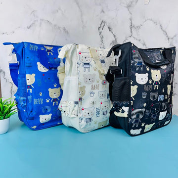 Premium Quality Bear Theme Multipurpose Large Capacity Shoulder Bag