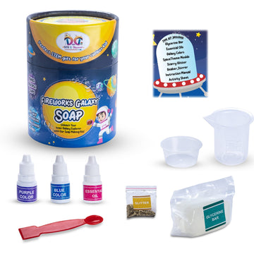 DIY & Discover Fireworks Galaxy Soap Making Kit