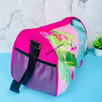Versatile Travel Bag with Side Pockets: The Perfect Blend of Style and Functionality (Mermaid)