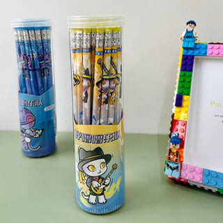 30pc Pencil Jar for Kids Stationary Bulk & Return Gifts (Random) 1 Jar