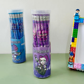 30pc Pencil Jar for Kids Stationary Bulk & Return Gifts (Random) 1 Jar