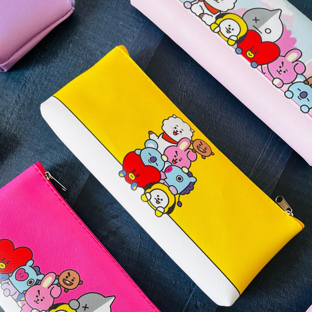 New Designer Pencil Pen Case Cosmetic Bag Makeup Pouch Zipper Student  Supplies