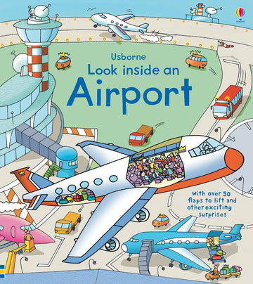 Look Inside an Airport Board Book