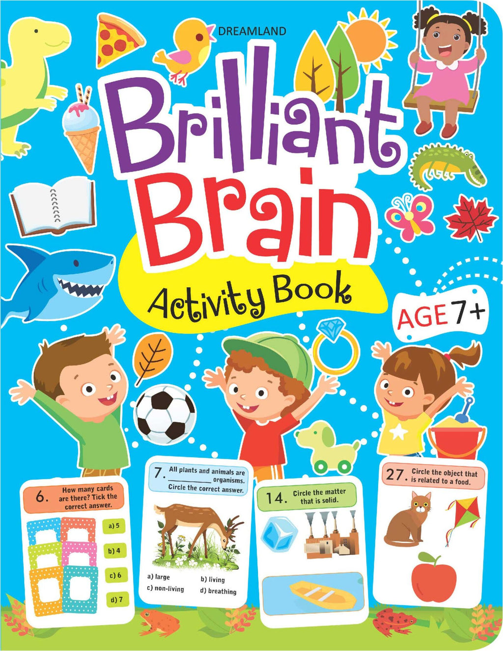 Dreamland Publications Brilliant Brain Activity Book 7+ main image 0