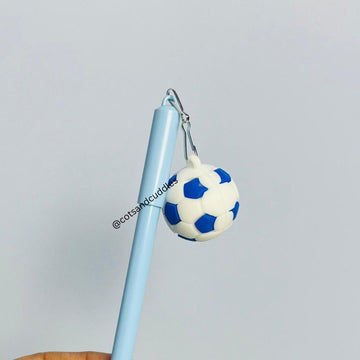 Cute Football Keychain Pen
