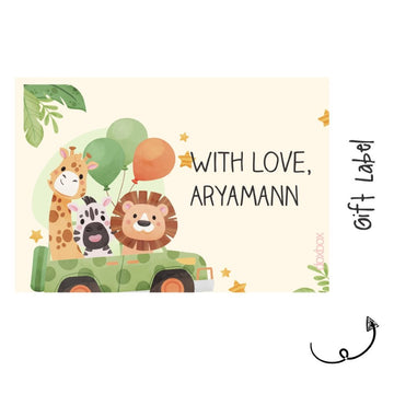 Gift Labels - Animals Drive (24pcs) (PREPAID ONLY) (Copy)