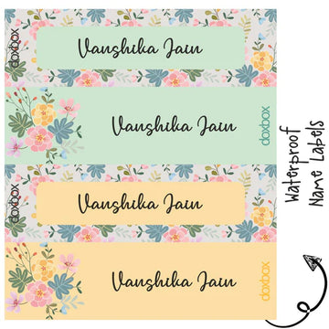 Waterproof Labels - BOUQUET- Pack of 88 labels - PREPAID ONLY