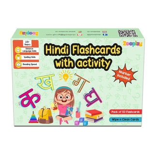 Hindi flashcards with activity