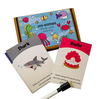 Sea animals flashcards