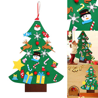 Felt Christmas Tree Decoration Kit for Kids