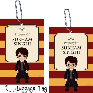 Luggage Tags - Harry Potter - Pack of 2 Tags - PREPAID ONLY