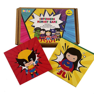Superhero Memory Game