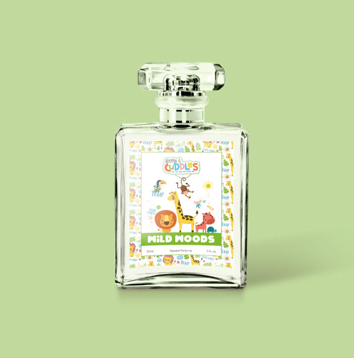 Wild Woods Non Alcoholic Kid Friendly Apparel Perfume 30ml (For Boy Cots and Cuddles