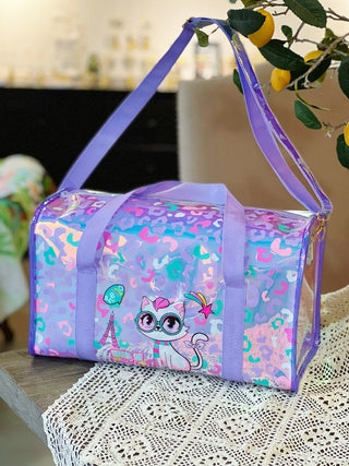 Holographic Duffle Bag