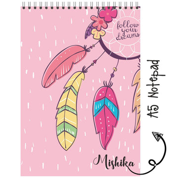 Personalised Notepad - Follow Your Dream - (PREPAID ORDER)