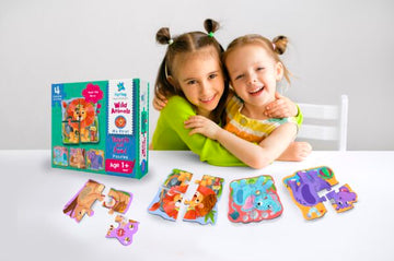 My First Touch & Feel Puzzles – Wild Animals