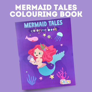 Cots and Cuddles Cartoon Colouring Book for Kids (Mermaid)